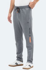 Slazenger - Slazenger NAUM I Erkek Cepli Koyu Gri Eşofman Altı