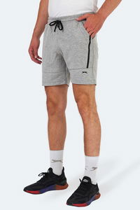 Slazenger - Slazenger NAZAIRE IN Erkek Cepli Fıtness Gri Şort Slazenger - Slazenger NAZAIRE IN Erkek Cepli Fıtness Gri Şort
