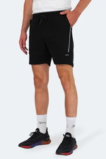 Slazenger - Slazenger NAZAIRE IN Erkek Şort Siyah