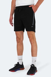 Slazenger - Slazenger NAZAIRE IN Erkek Şort Siyah