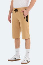 Slazenger - Slazenger NEACEL Erkek Cepli Kapri Bej Şort