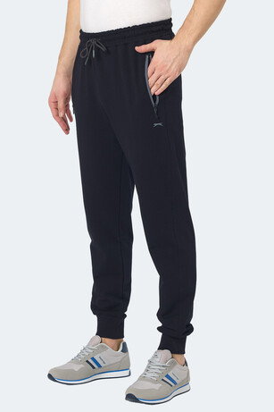 Slazenger NEAL Erkek Fermuar Cepli Lacivert Eşofman Altı