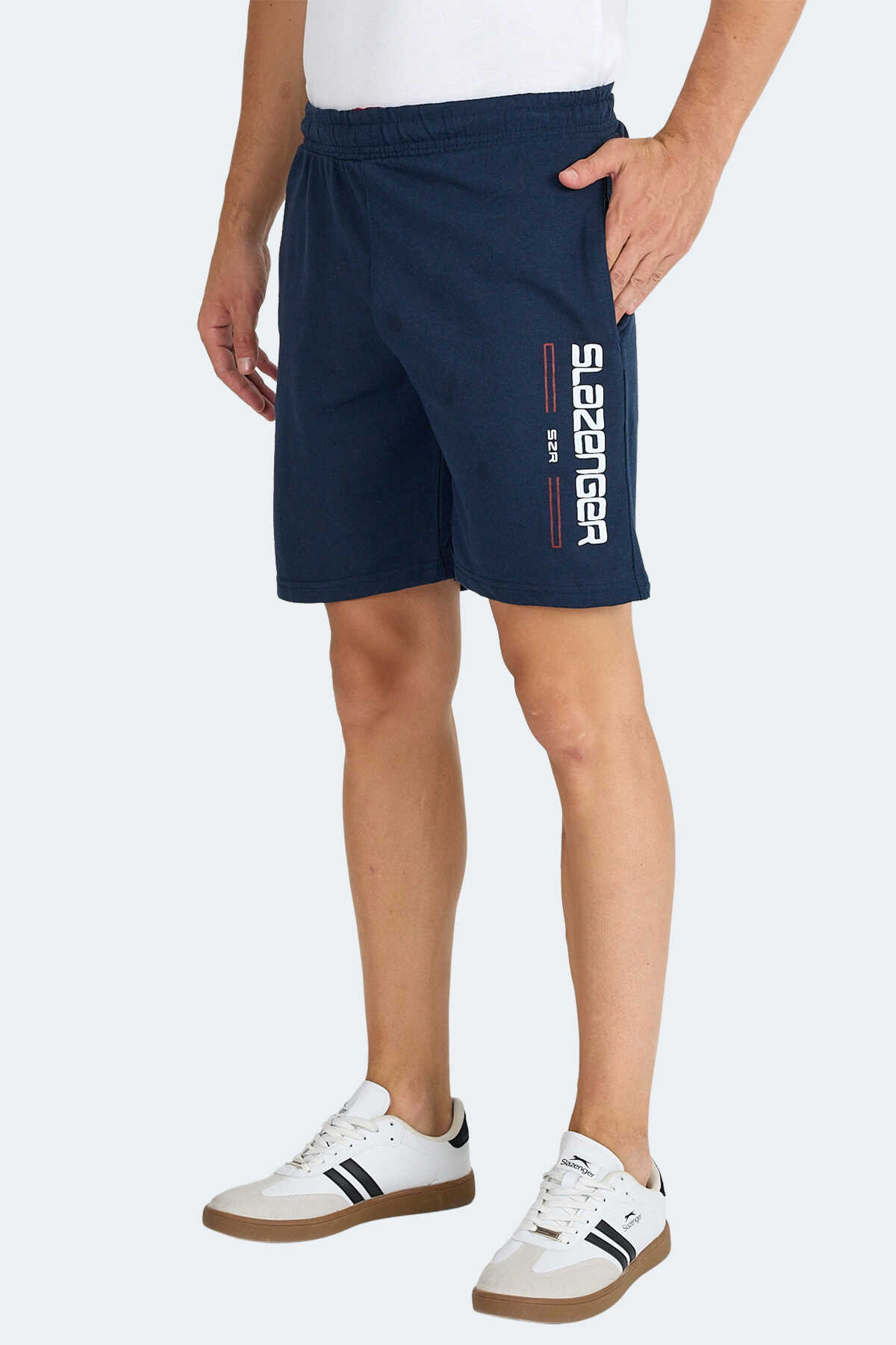 Slazenger - Slazenger NEBO I Erkek Şort Lacivert