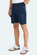 Slazenger - Slazenger NECK I Erkek Fermuar Cepli Lacivert Şort