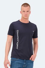 Slazenger - Slazenger NEKANE IN Erkek Lacivert Tişört