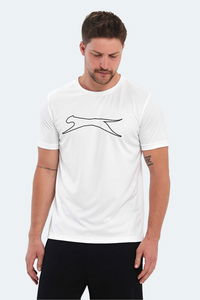 Slazenger - Slazenger NELLE IN Erkek Beyaz Tişört Slazenger - Slazenger NELLE IN Erkek Beyaz Tişört