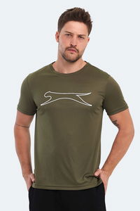 Slazenger - Slazenger NELLE IN Erkek Haki Tişört