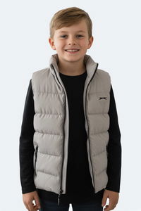 Slazenger - Slazenger NEPTUNE IN Unisex Çocuk Şişme Taş Gri Yelek