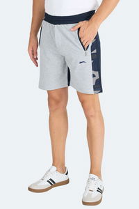 Slazenger - Slazenger NERO I Erkek Cepli Fıtness Gri Şort Slazenger - Slazenger NERO I Erkek Cepli Fıtness Gri Şort