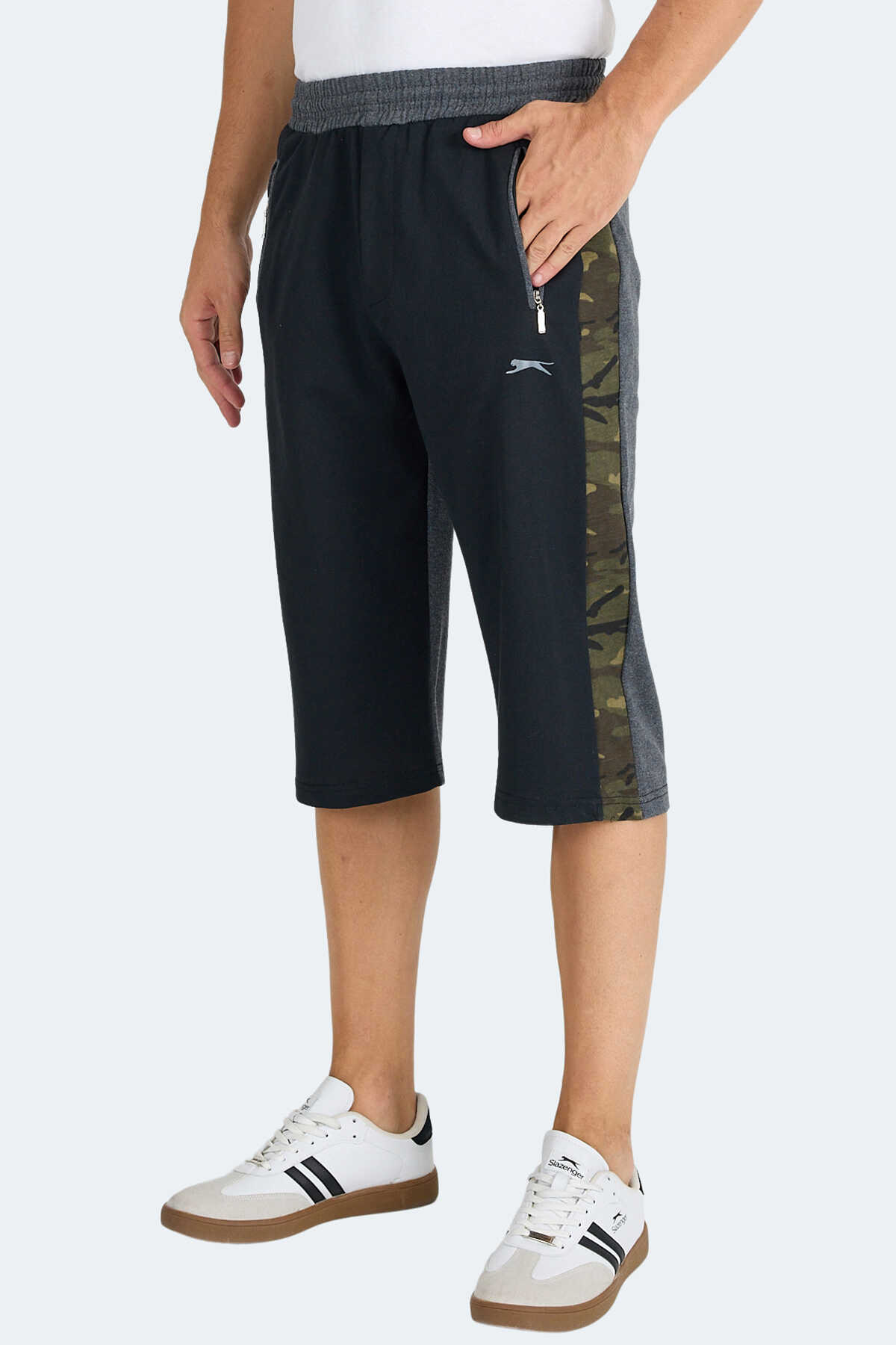 Slazenger - Slazenger NERO I Erkek Şort Siyah