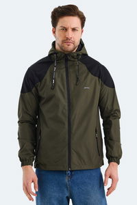 Slazenger - Slazenger NICHOL KTN Erkek Haki Yağmurluk