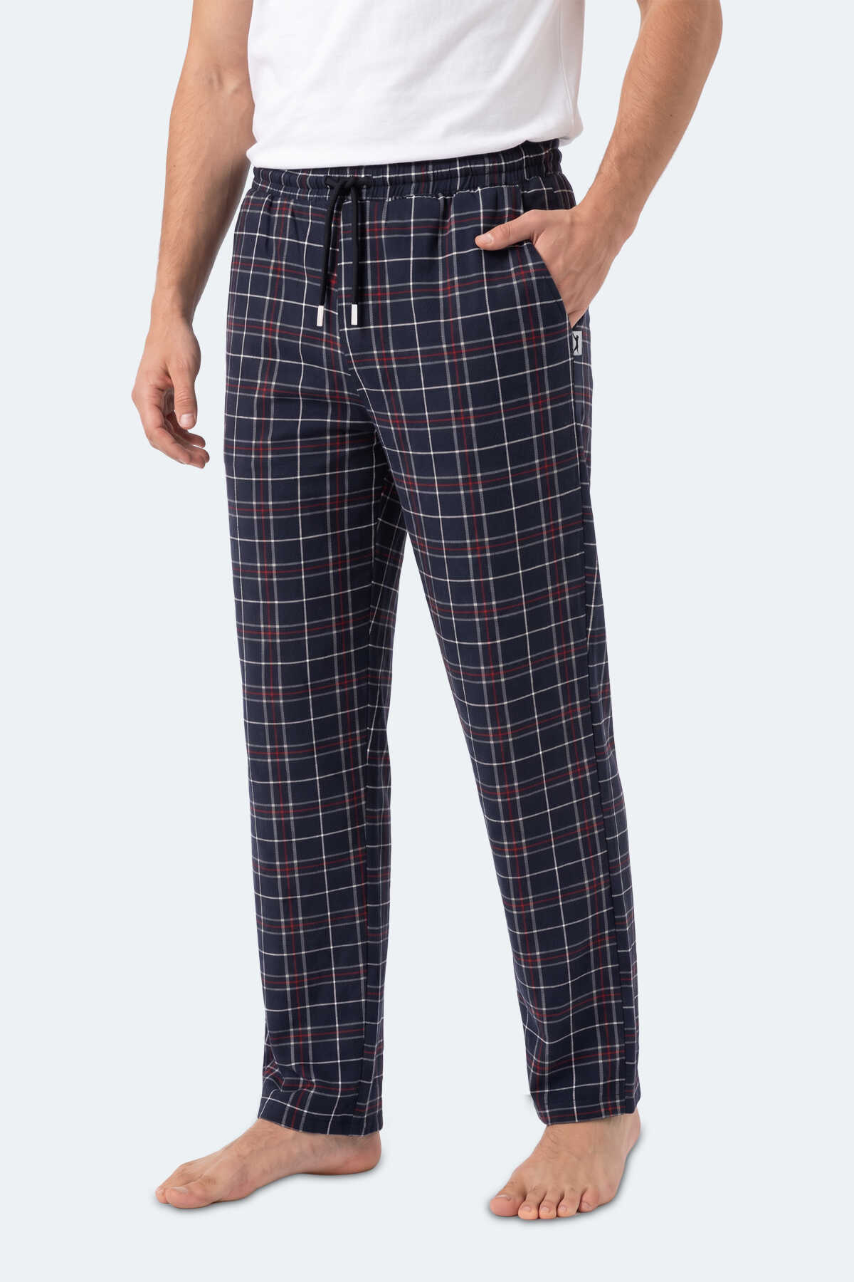 Slazenger - Slazenger NIGHT Erkek Lacivert Eşofman Altı