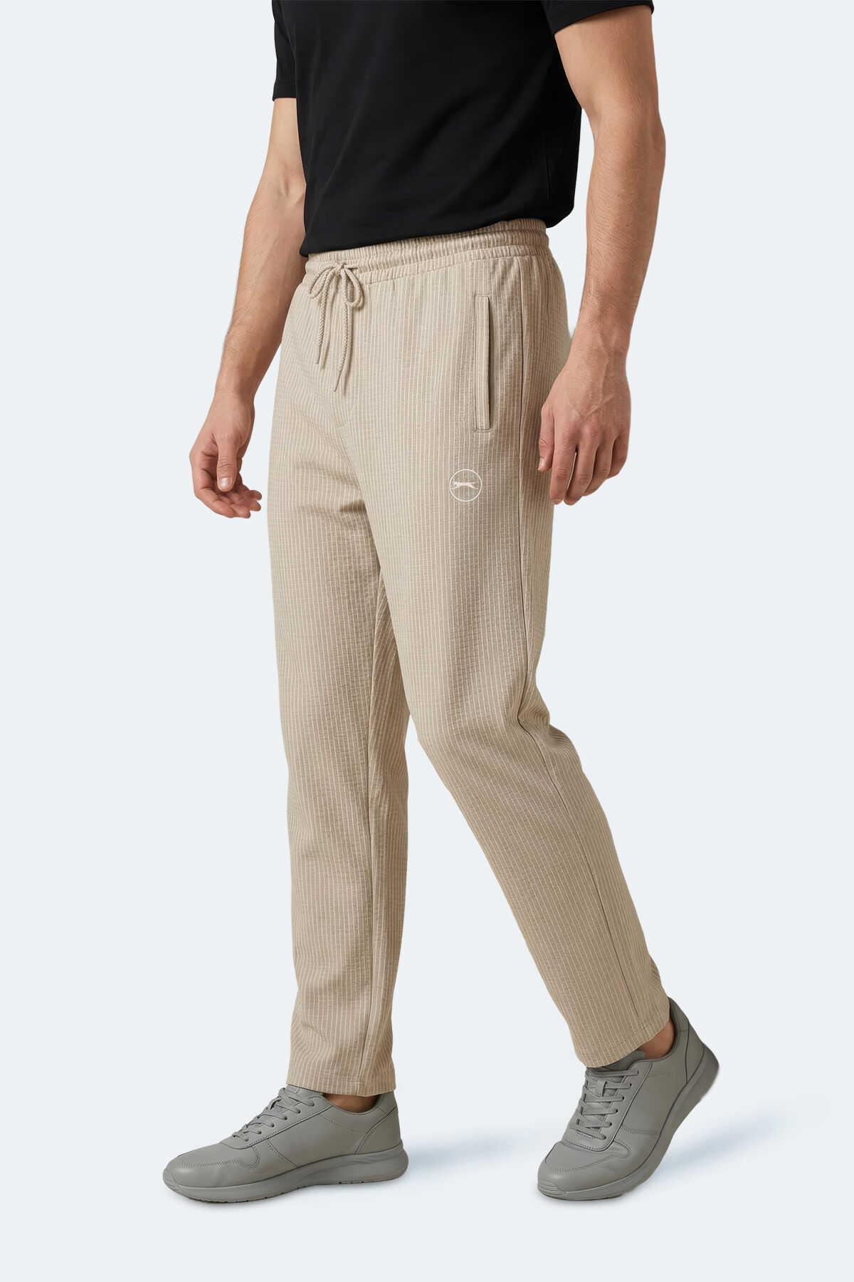 Slazenger NIKITA Erkek Cepli Bej Pantolon - 4