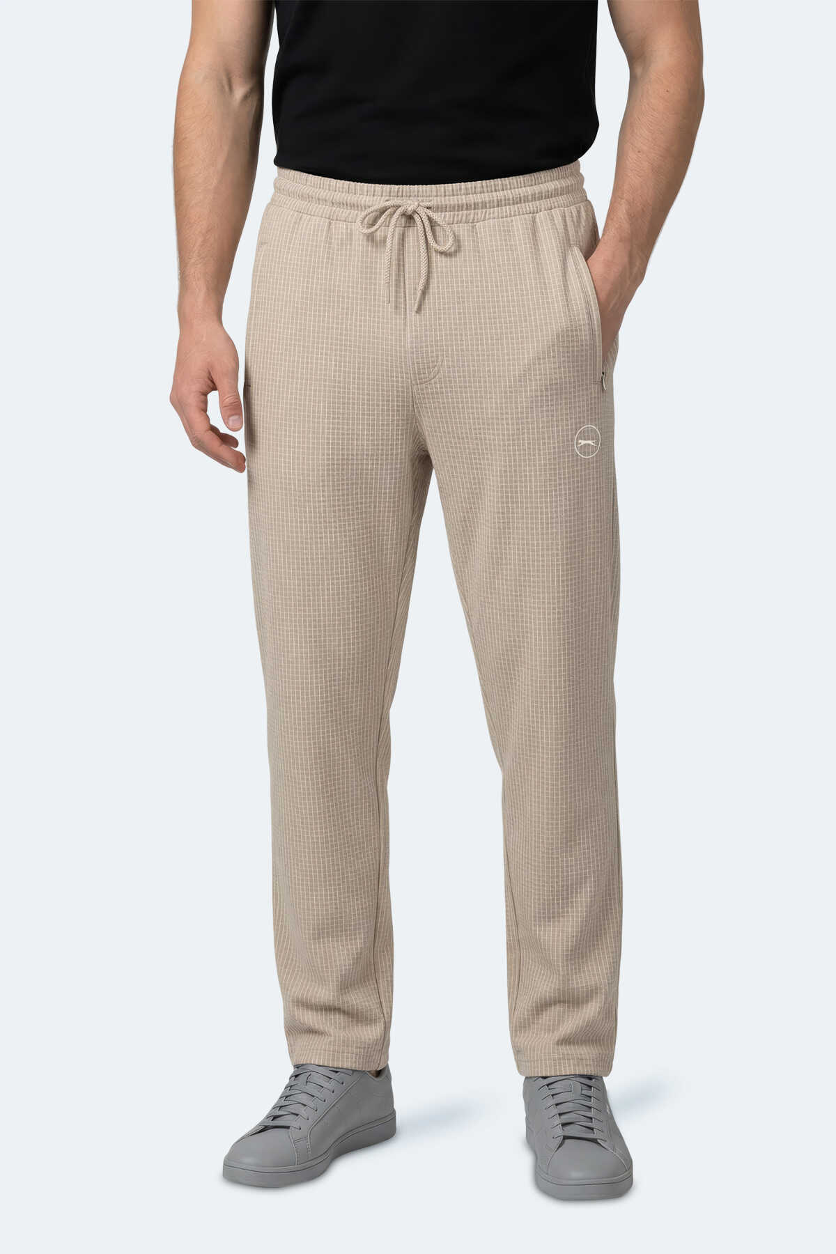Slazenger NIKITA Erkek Cepli Bej Pantolon - 5
