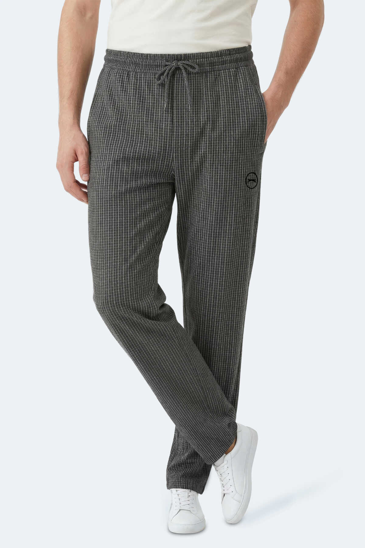 Slazenger NIKITA Erkek Cepli Siyah Pantolon - 5