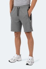 Slazenger - Slazenger NIKON I Erkek Koyu Gri Şort