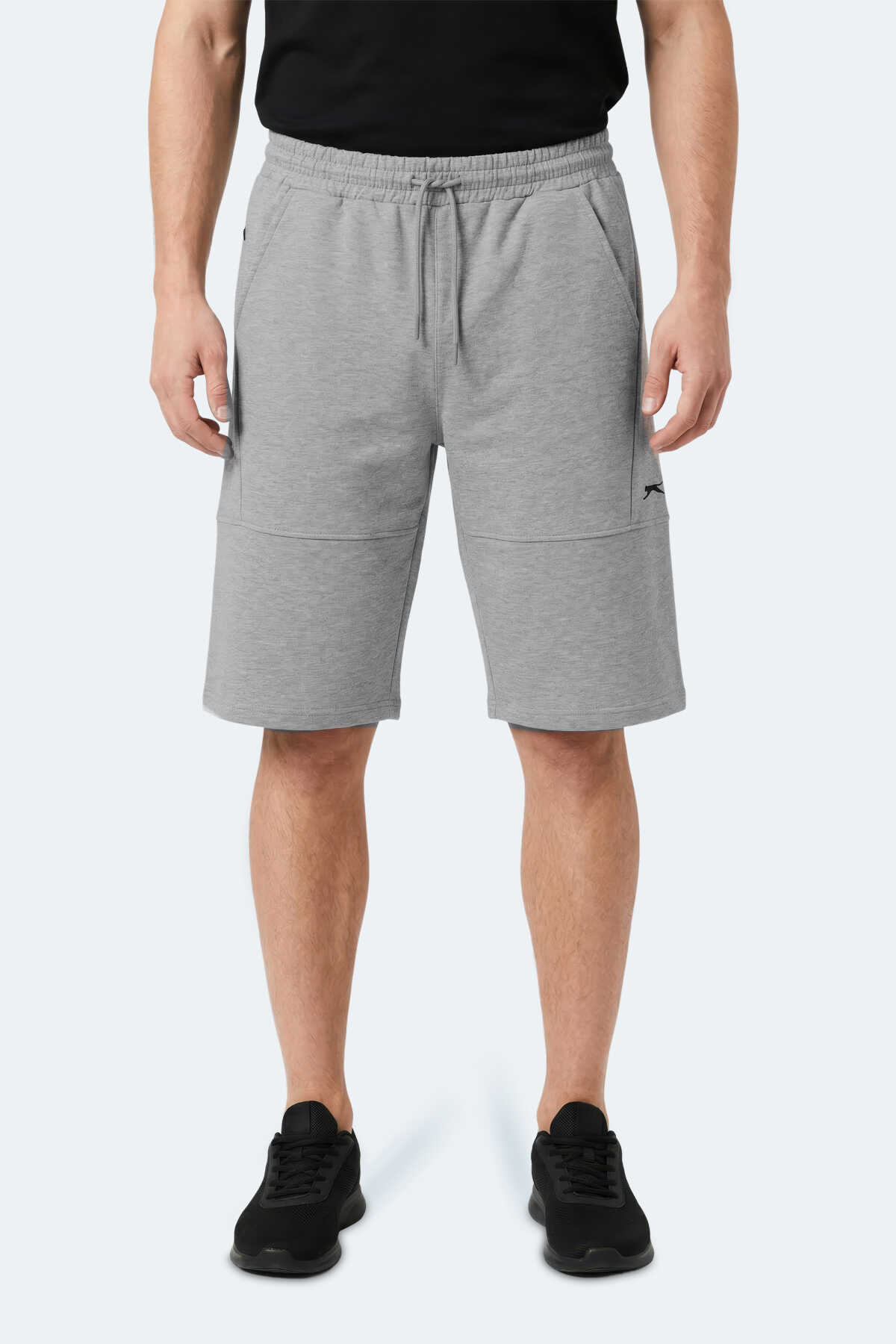 Slazenger - Slazenger NOCTURA Erkek Kapri Gri Şort