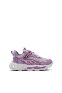 Slazenger - Slazenger NOELA Kız Çocuk Cırt Cırtlı Lila Günlük Spor Ayakkabısı