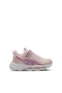 Slazenger - Slazenger NOELA Kız Çocuk Cırt Cırtlı Pudra Günlük Spor Ayakkabısı