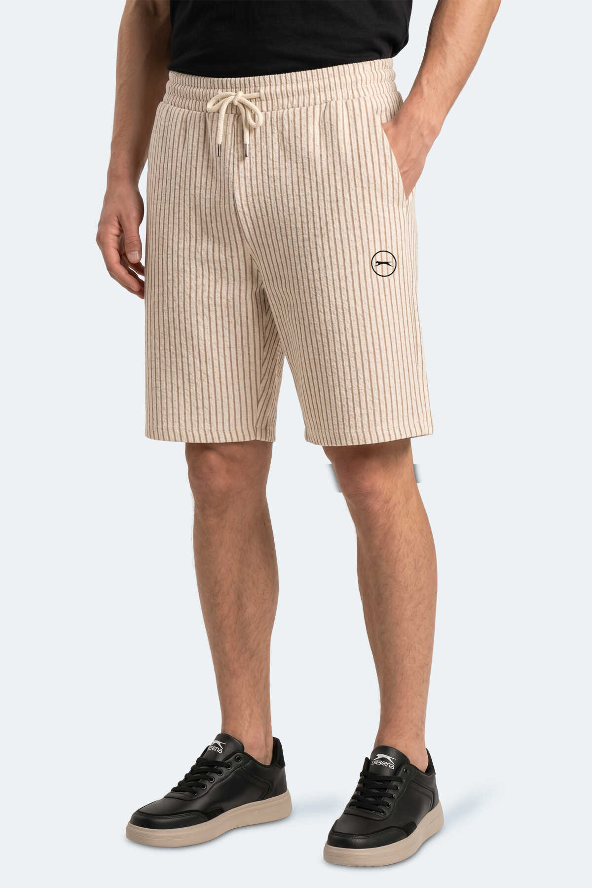 Slazenger - Slazenger NOMAD Erkek Cepli Kahve Şort