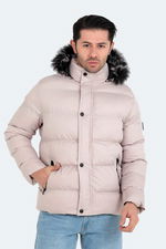 Slazenger - Slazenger NORTHEM IN Erkek Taş Gri Mont & Kaban