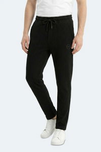 Slazenger - Slazenger NORWOOD Erkek Siyah Eşofman Altı