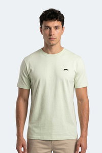 Slazenger - Slazenger NOTRON I Erkek Açık Yeşil Tişört