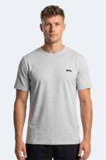 Slazenger - Slazenger NOTRON I Erkek Gri Tişört