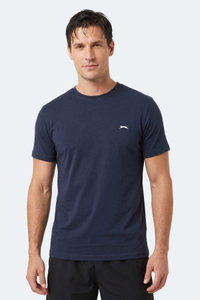 Slazenger - Slazenger NOTRON I Erkek Lacivert Tişört