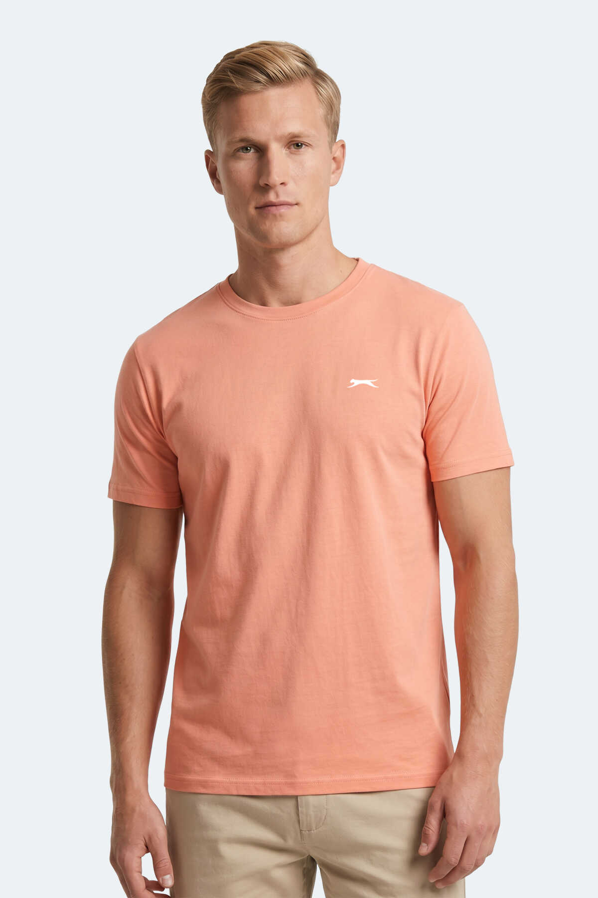 Slazenger - Slazenger NOTRON I Erkek Pembe Tişört