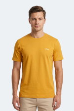 Slazenger - Slazenger NOTRON I Erkek Sarı Tişört