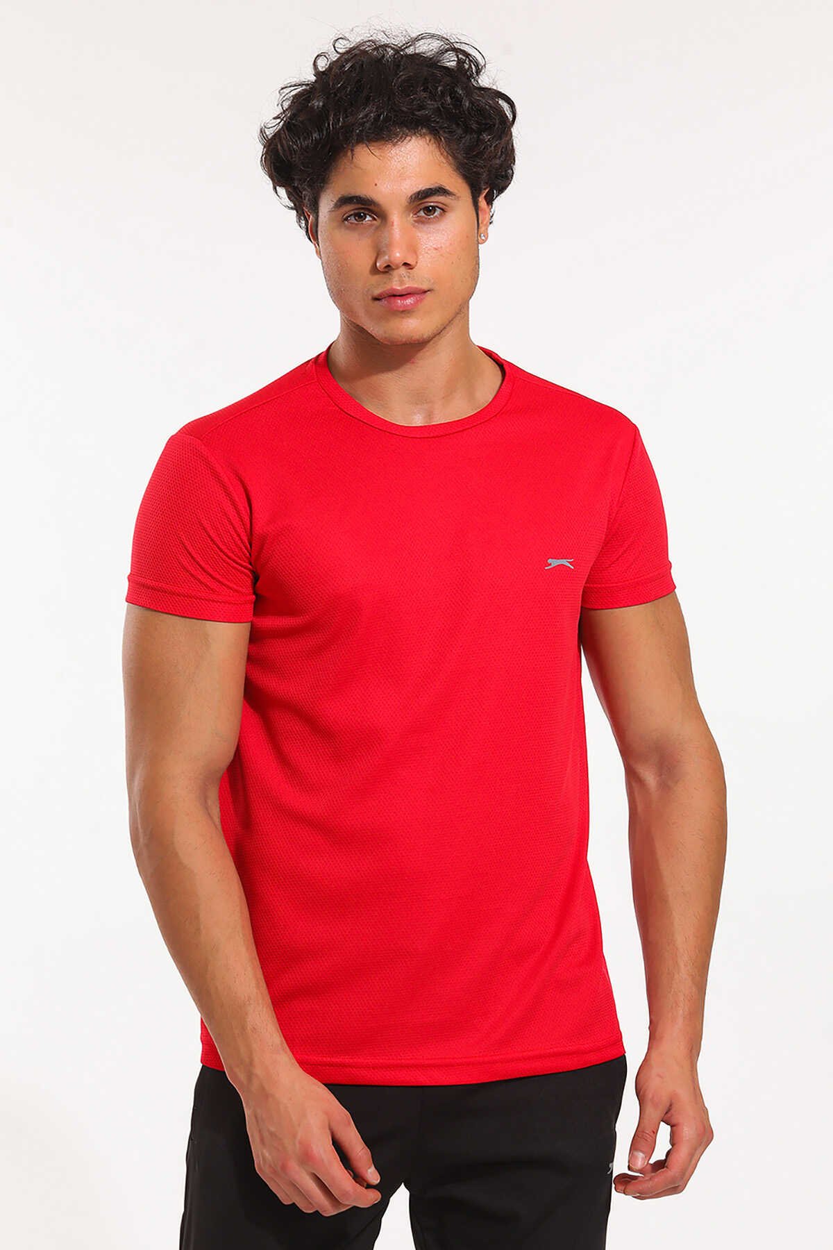 Slazenger - NOXIS I Erkek T-Shirt Kırmızı