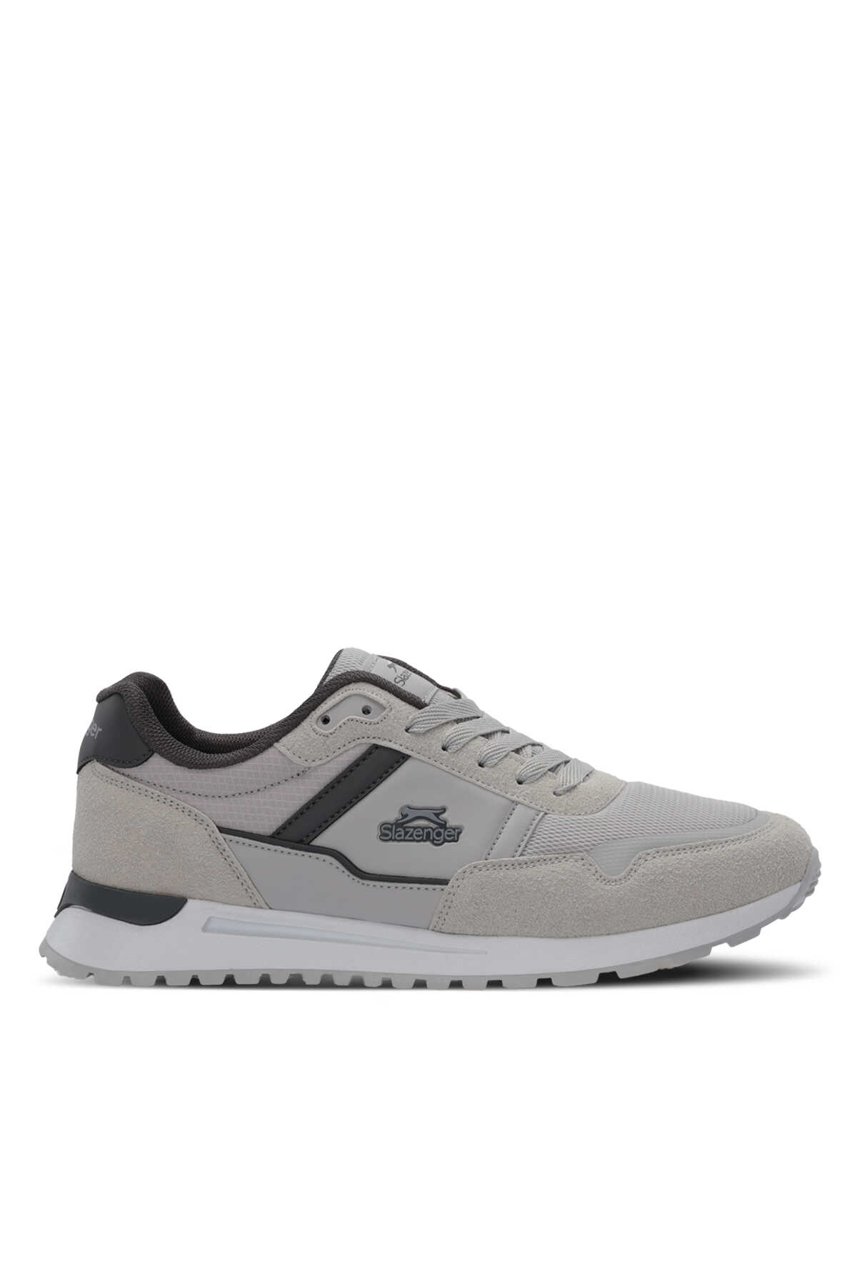 Slazenger - Slazenger OBSESSION I Erkek Günlük Ayakkabı Gri / Koyu Gri