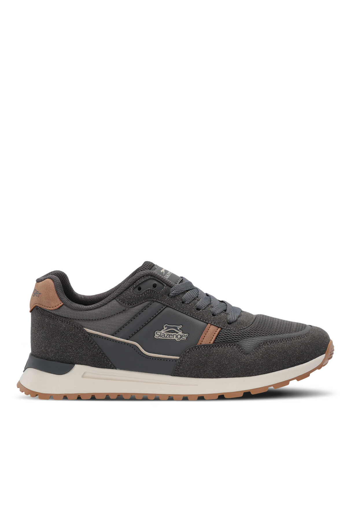 Slazenger - Slazenger OBSESSION I Erkek Günlük Ayakkabı Koyu Gri