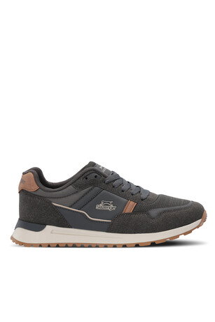 Slazenger OBSESSION I Erkek Koyu Gri Günlük Spor Ayakkabısı