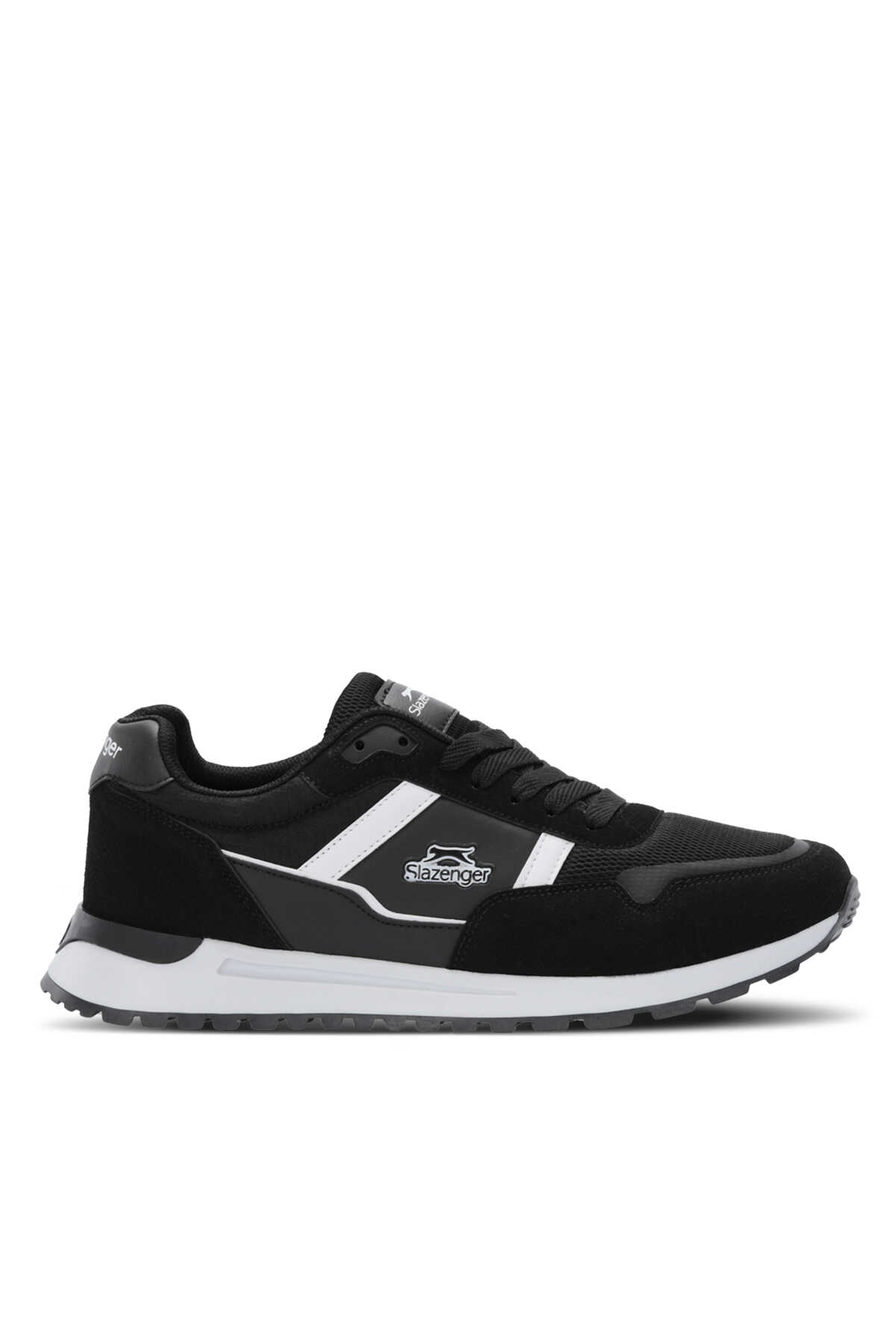 Slazenger - Slazenger OBSESSION I Erkek Günlük Ayakkabı Siyah / Beyaz