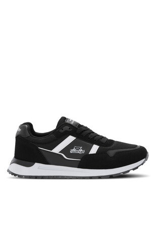 Slazenger OBSESSION I Erkek Siyah / Beyaz Günlük Spor Ayakkabısı