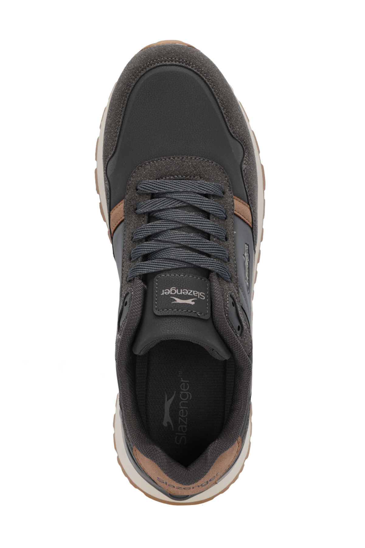 Slazenger OCAMPO I Erkek Koyu Gri Günlük Spor Ayakkabısı - 5