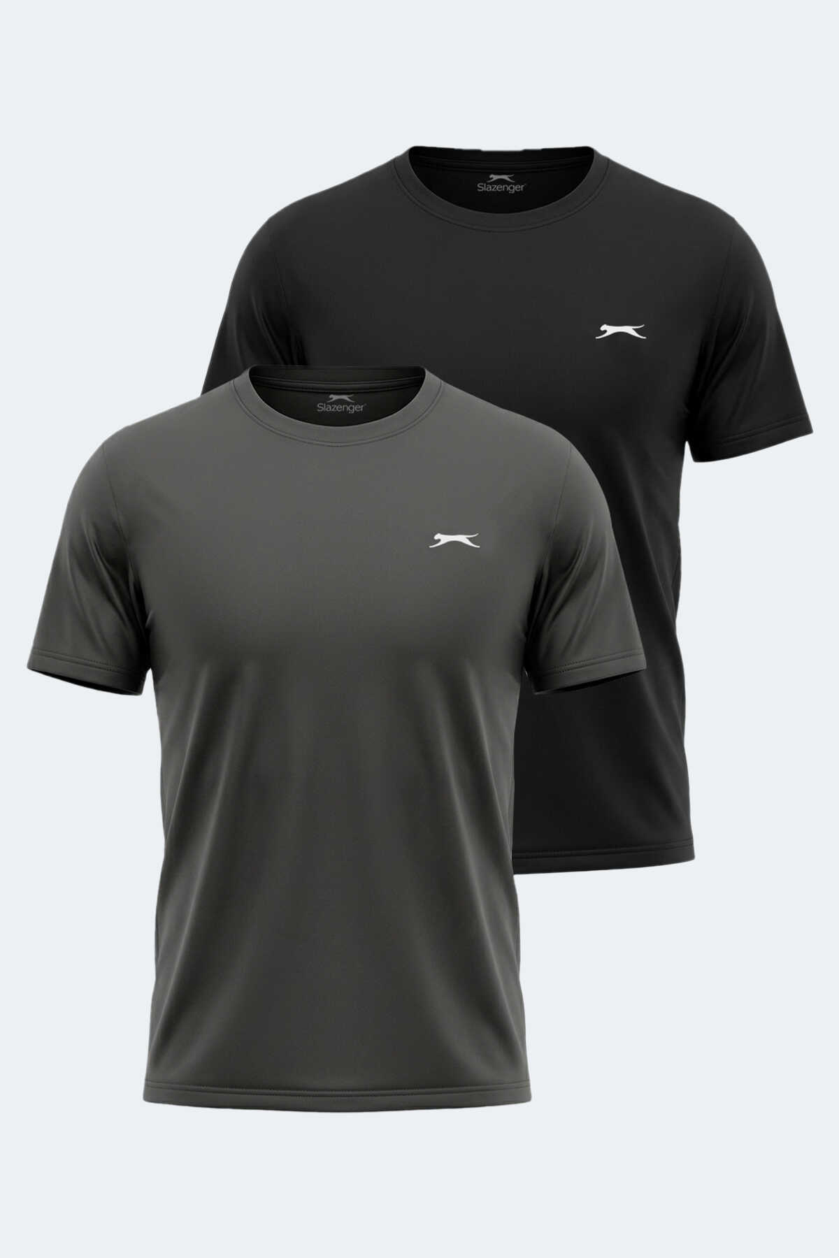 Slazenger - Slazenger ODALIS 2 Lİ SET Erkek Tişört