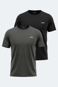 Slazenger - Slazenger ODALIS 2 Lİ SET Erkek Tişört