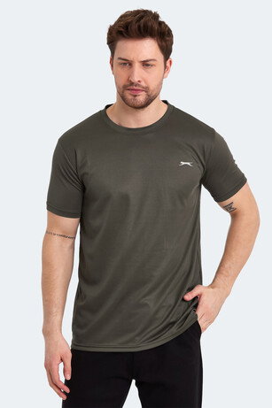 Slazenger ODALIS I Erkek  Haki Tişört 