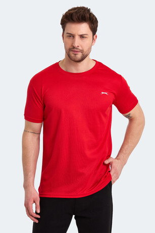 Slazenger ODALIS I Erkek  Kırmızı Tişört 