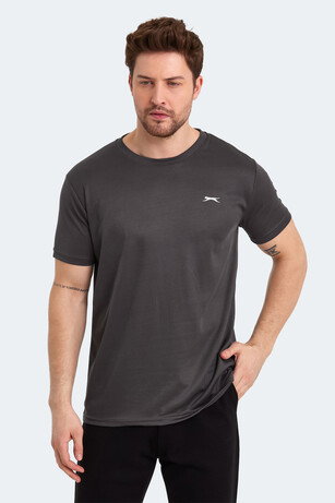 Slazenger ODALIS I Erkek  Koyu Gri Tişört 