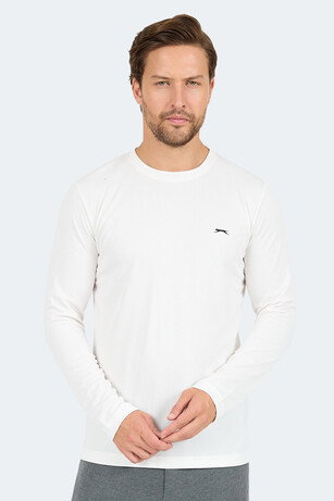 Slazenger ODIN I Erkek  Beyaz Tişört 