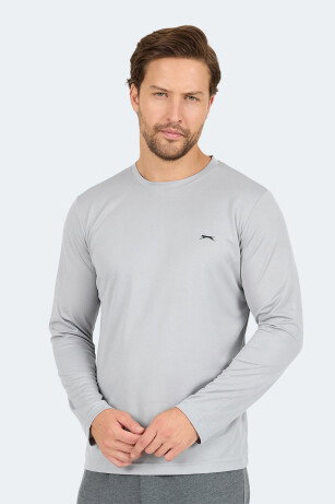Slazenger ODIN I Erkek  Gri Tişört 