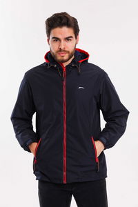 Slazenger - Slazenger OFANS Erkek Lacivert Yağmurluk Slazenger - Slazenger OFANS Erkek Lacivert Yağmurluk