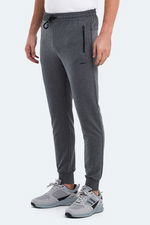 Slazenger - Slazenger OFER IN Erkek Fermuar Cepli Koyu Gri Eşofman Altı Slazenger - Slazenger OFER IN Erkek Fermuar Cepli Koyu Gri Eşofman Altı