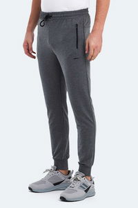 Slazenger - Slazenger OFER IN Erkek Fermuar Cepli Koyu Gri Eşofman Altı Slazenger - Slazenger OFER IN Erkek Fermuar Cepli Koyu Gri Eşofman Altı