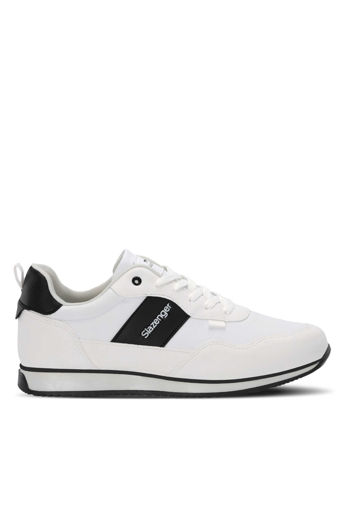 Slazenger - Slazenger OFFENSE Erkek Günlük Ayakkabı Beyaz / Siyah