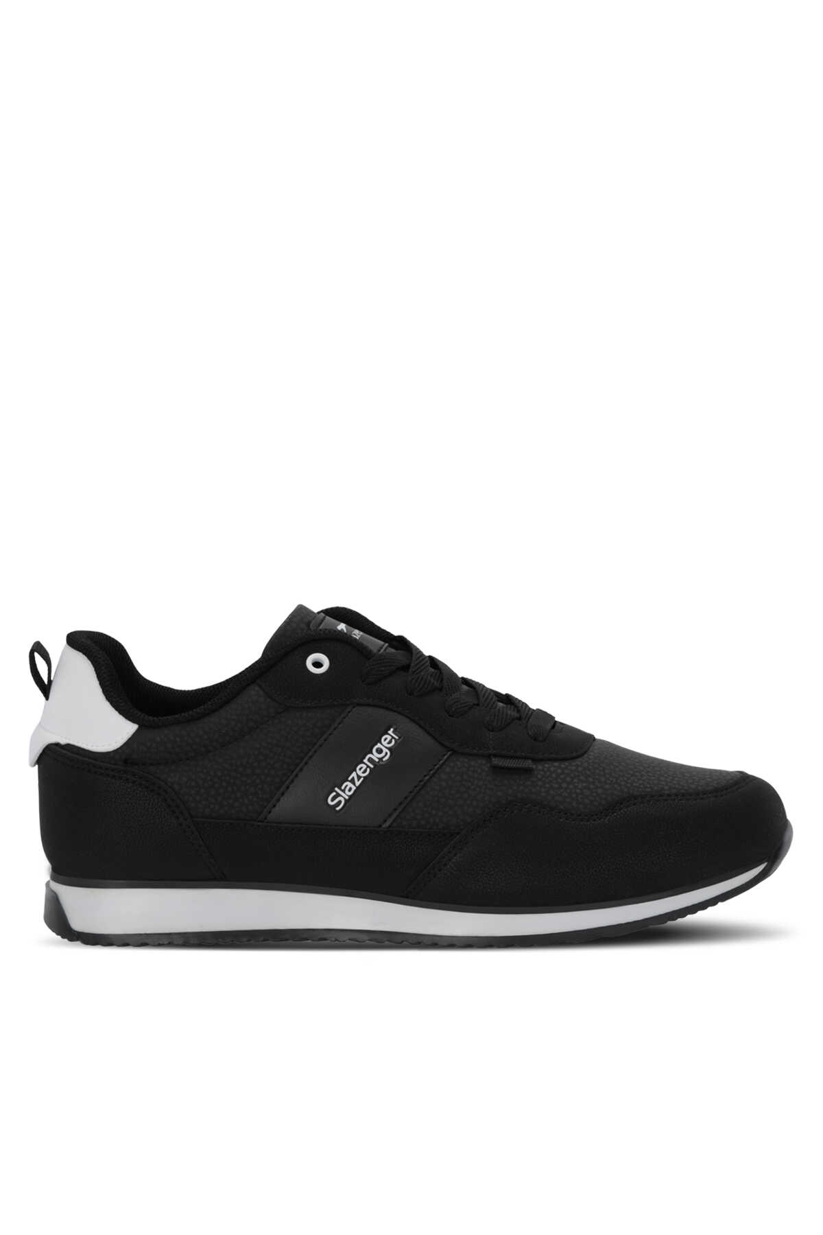 Slazenger - Slazenger OFFENSE Erkek Günlük Ayakkabı Siyah / Beyaz